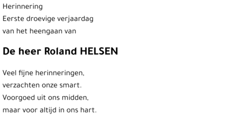 Roland HELSEN