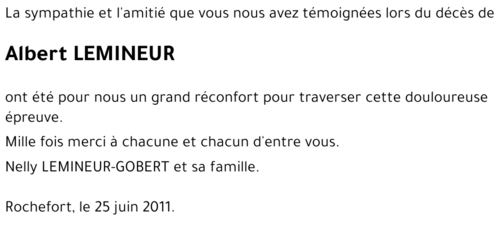 Albert LEMINEUR