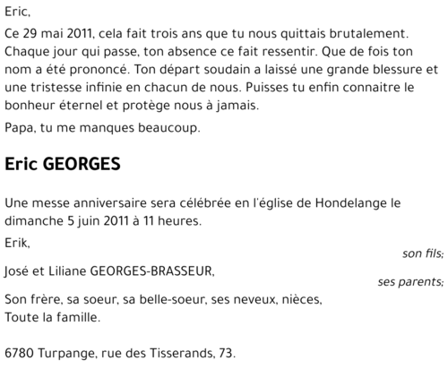 Eric GEORGES