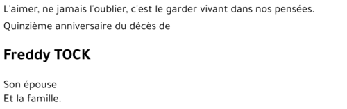 Freddy TOCK