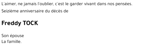 Freddy TOCK
