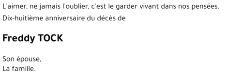 Freddy TOCK