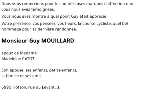 Guy MOUILLARD