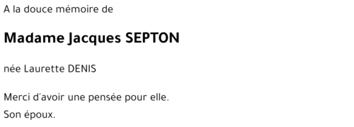 Jacques SEPTON