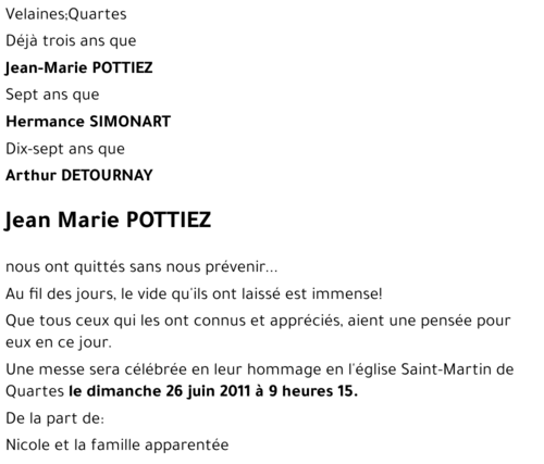 Jean Marie POTTIEZ