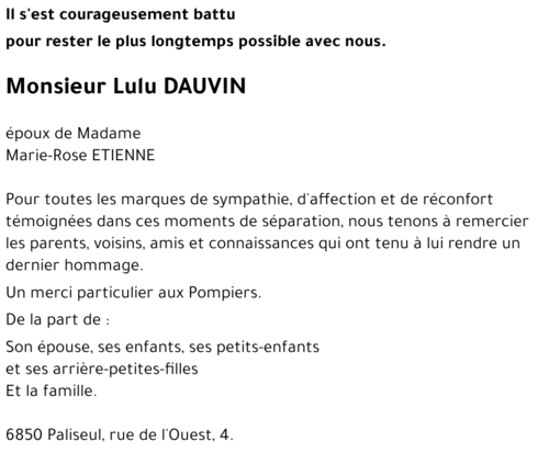 Lucien DAUVIN
