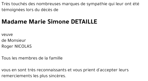 Marie DETAILLE