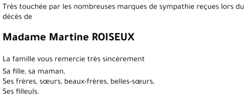 Martine ROISEUX