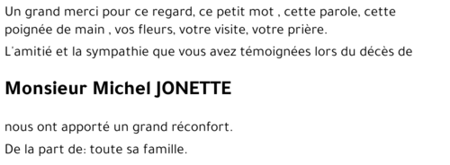 Michel JONETTE