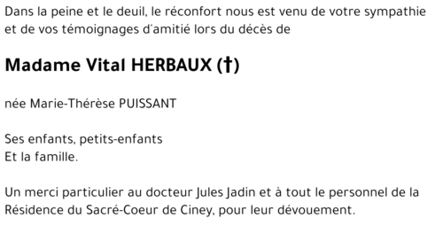 Vital HERBAUX ((+))