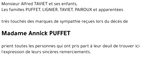 Annick PUFFET