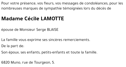 Cécile Lamotte
