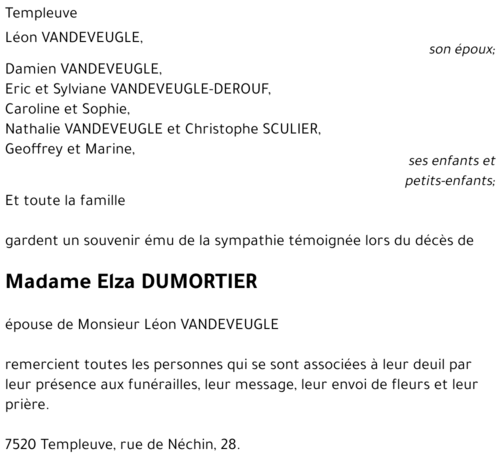 Elza DUMORTIER