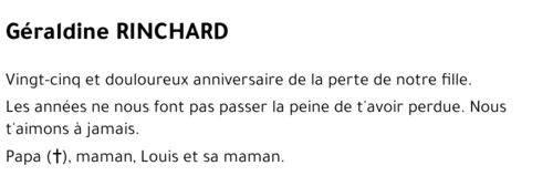 Géraldine RINCHARD