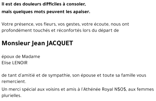 Jean JACQUET