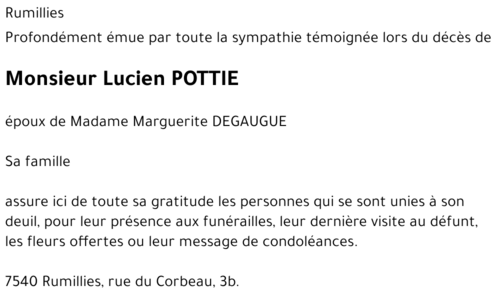 Lucien POTTIE
