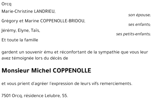 Michel COPPENOLLE