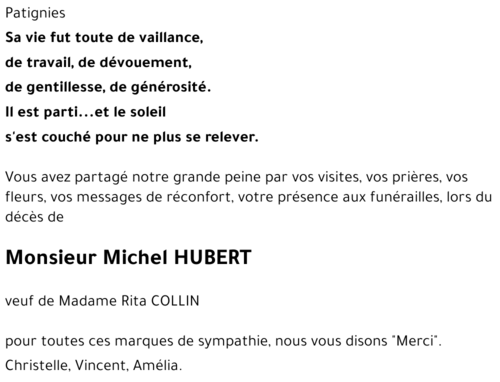 Michel HUBERT