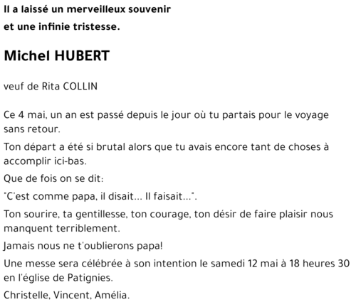 Michel HUBERT