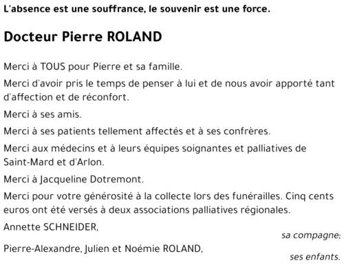 Pierre ROLAND