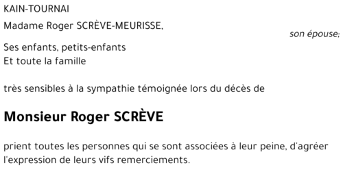 Roger SCREVE
