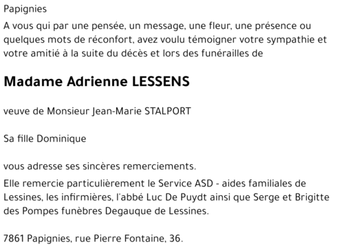 Adrienne LESSENS
