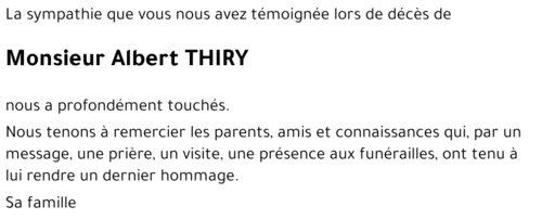 Albert THIRY