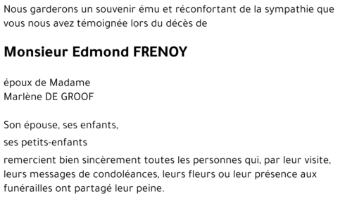 Edmond FRENOY