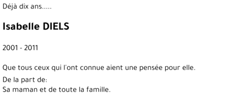 Isabelle DIELS