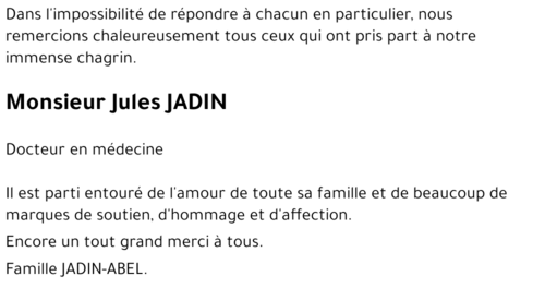 Jules JADIN