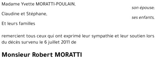 Robert MORATTI