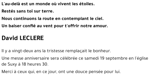 David LECLèRE