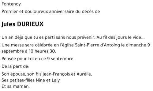 Jules DURIEUX