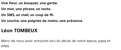 Léon TOMBEUX