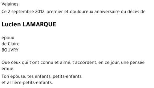 Lucien LAMARQUE