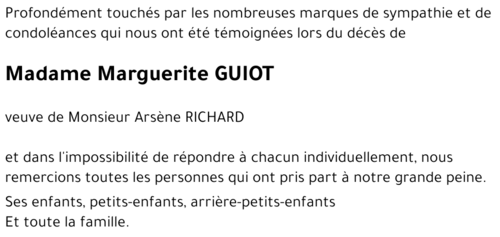 Marguerite GUIOT