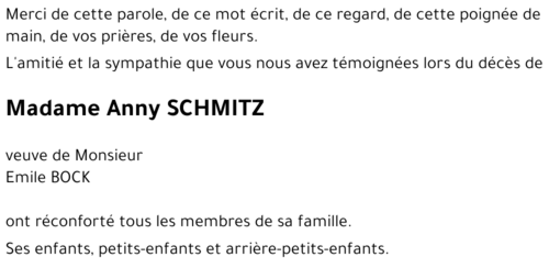 Marie-Anne SCHMITZ