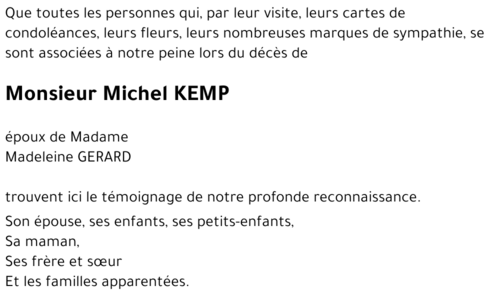 Michel KEMP