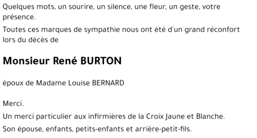 René BURTON