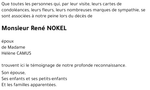 René NOKEL