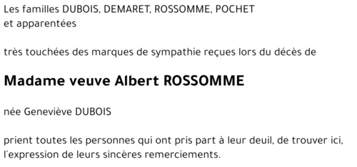 Albert ROSSOMME