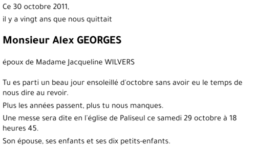 Alex GEORGES