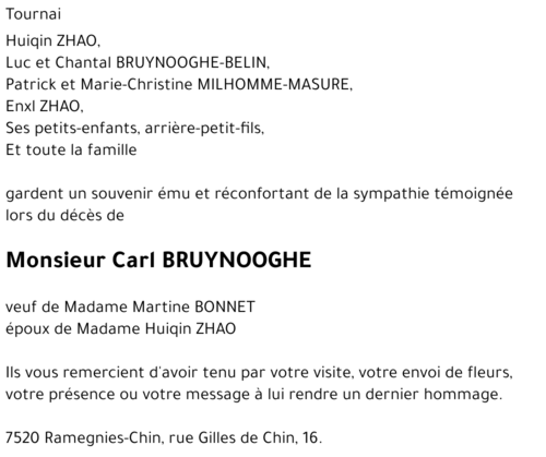 Carl BRUYNOOGHE