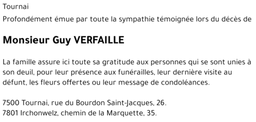 Guy VERFAILLE