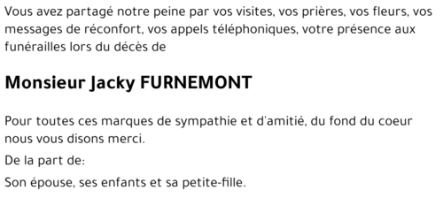 Jacky FURNEMONT