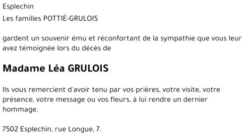Léa GRULOIS