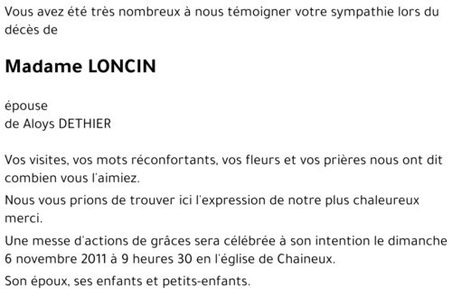- LONCIN