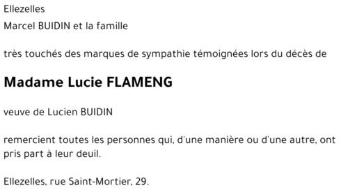 Lucie FLAMENG