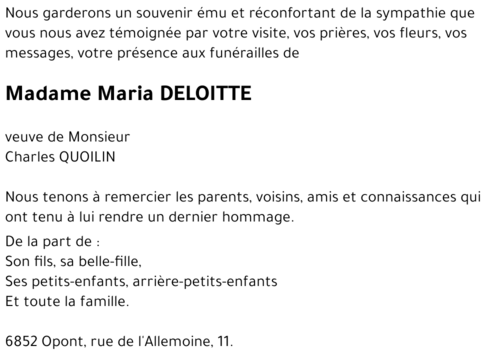 Maria DELOITTE