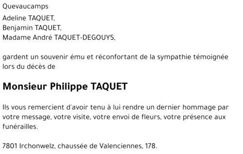 Philippe Taquet